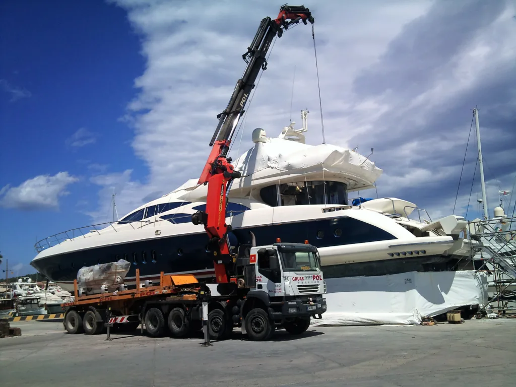 Gr as De Gran Tonelaje En Mallorca Camiones Gr a Y Transporte 